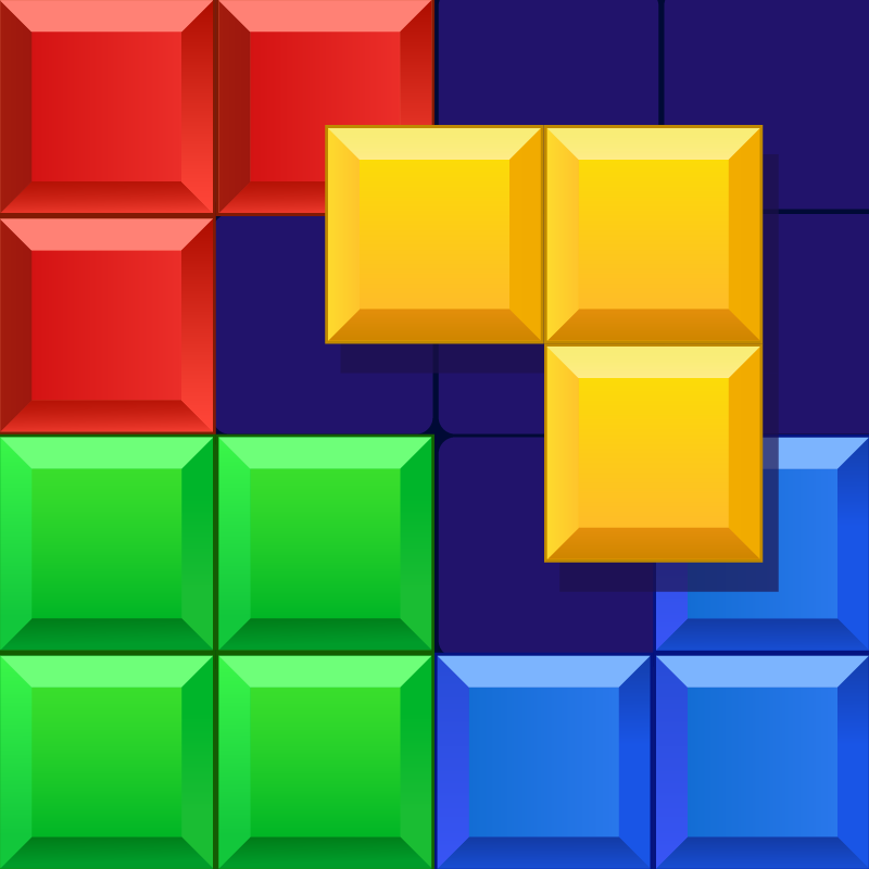 Block Blast Poster