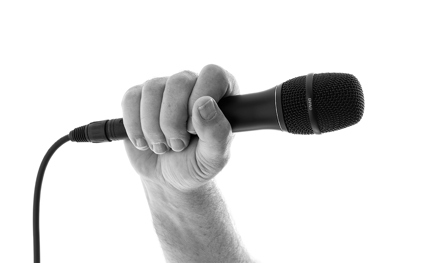 Mic Game Poster
